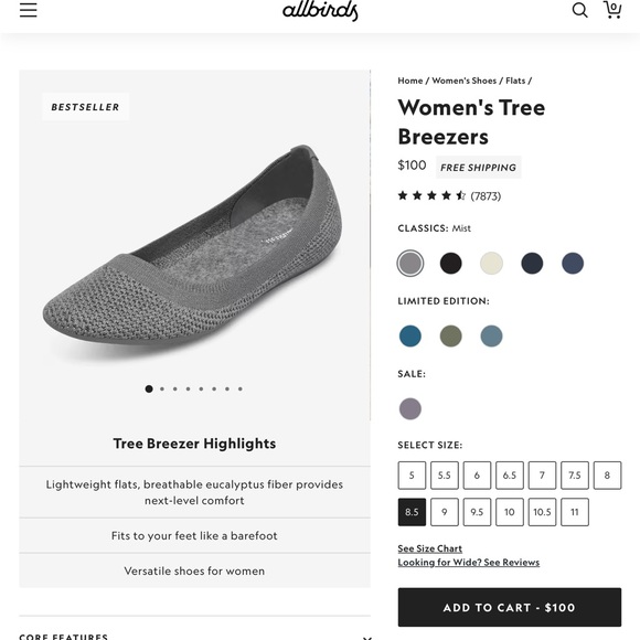 ALLBIRDS Tree Breezers - Picture 3 of 11